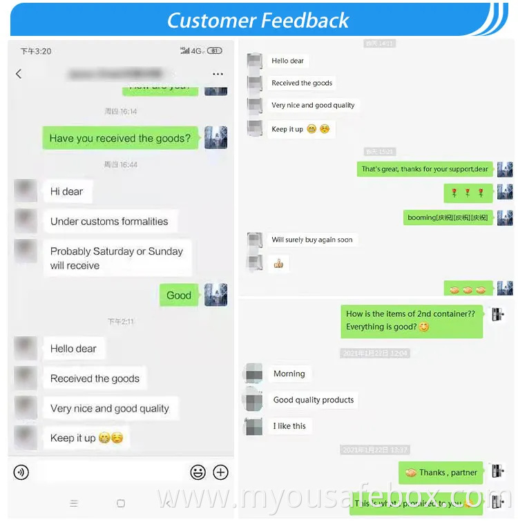 Factory Supply Large Capacity Heavy Fireproof Safe Anti-Theft Metal Safety Box